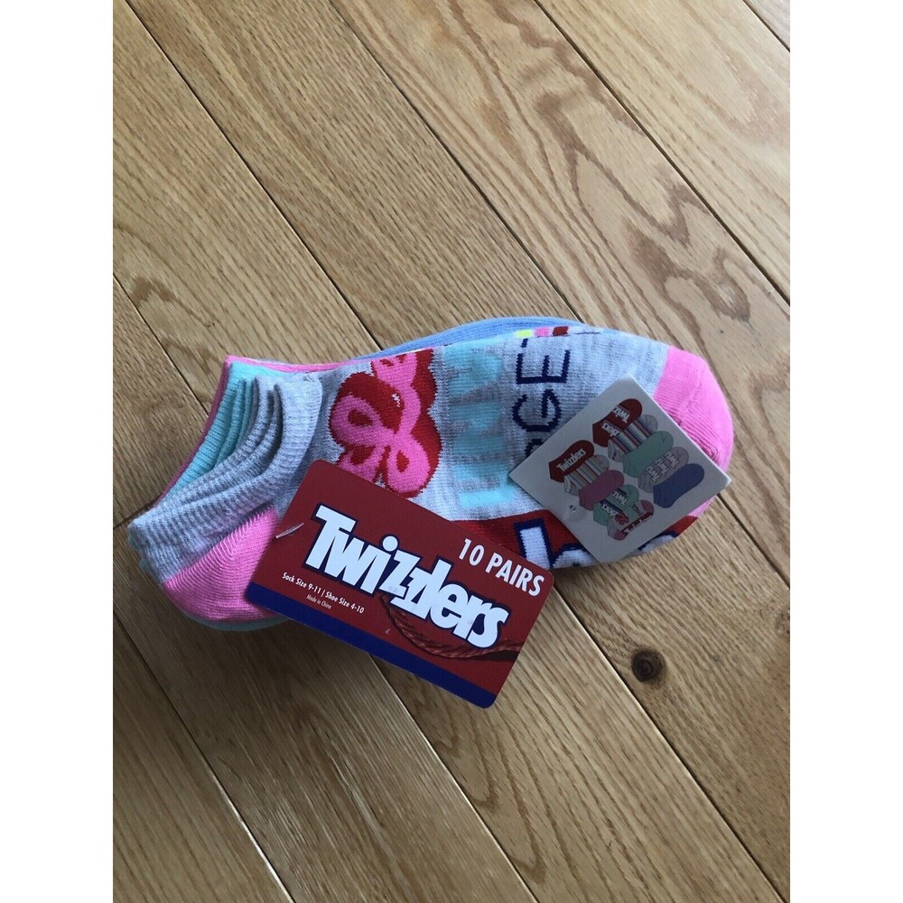 Women's Twizzlers Socks 10 pairs sock size 9-11
